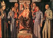 VIVARINI, family of painters, Holy Family (Sacra Conversazione) ewt